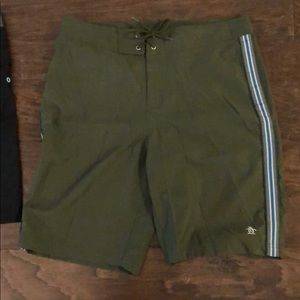 Penguin swim trunks never worn 34